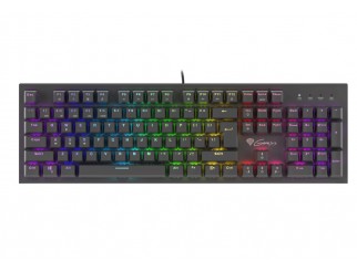 Клавиатура GENESIS Mechanical Gaming Keyboard Thor 300 RGB Backlight Outemu Brown Switch US Layout