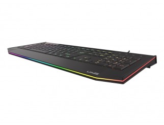 Клавиатура GENESIS Gaming Keyboard Lith 400 RGB US Layout RGB Backlight X-Scissor Slim
