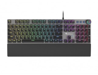 Клавиатура GENESIS Mechanical Gaming Keyboard Thor 401 RGB Backlight Brown Switch US Layout Software