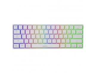 Клавиатура GENESIS Mechanical Gaming Keyboard Thor 660 Wireless RGB Backlight White GATERON BROWN