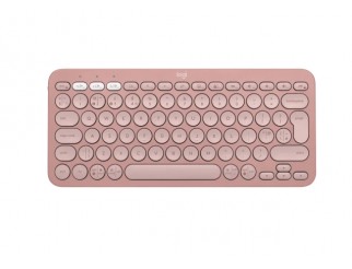 Клавиатура LOGITECH Pebble Keys 2 K380s - TONAL ROSE - US INT'L - BT - N/A - INTNL-973 - UNIVERSAL