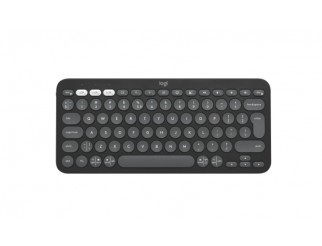Клавиатура Logitech Pebble Keys 2 K380s - TONAL GRAPHITE - US INT'L - BT - N/A - INTNL-973 - UNIVERSAL