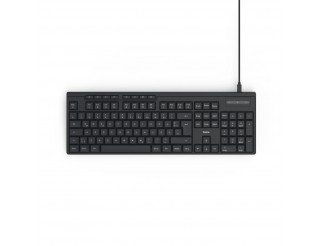 HAMA Жична клавиатура CK-200, кирилизирана, USB-A, USB-C, мулт.бутони