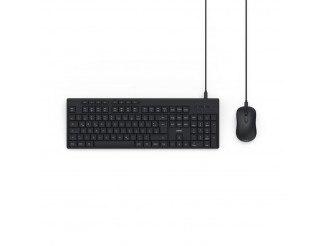 HAMA Жичен комплект клавиатура и мишка CKM-200, USB-A, USB-C