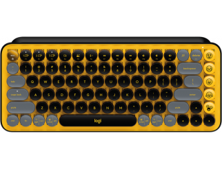 Геймърска Механична Клавиатура Logitech POP Keys Blast, TKL, Bluetooth 5.1