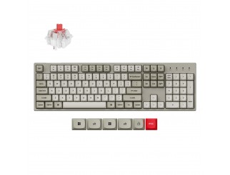 Геймърска Механична клавиатура Keychron C2 Pro 8K QMK - Super Red Switch, Full Size