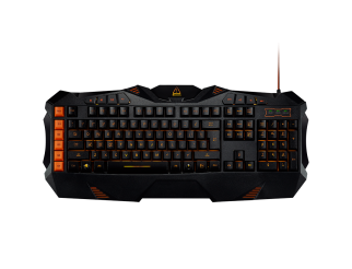 Геймърска клавиатура CANYON Wired multimedia gaming keyboard with lighting effect