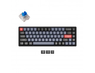 Геймърска Механична клавиатура Keychron K6 Pro 65% K PRO Blue Switch RGB LED, Aluminium Frame