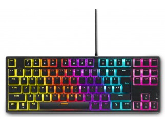 Геймърска механична клавиатура Spartan Gear Lochos 2 RGB TKL, Черна