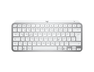 Клавиатура LOGITECH MX Keys Mini Minimalist Wireless Illuminated Keyboard - PALE GREY - US INT'L - 2.4GHZ/BT - INTNL