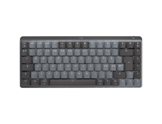 Клавиатура LOGITECH MX Mechanical Mini for Mac Minimalist Wireless Illuminated Keyboard - SPACE GREY - US INT'L - 2.4GHZ/BT - N/A - EMEA - TACTILE