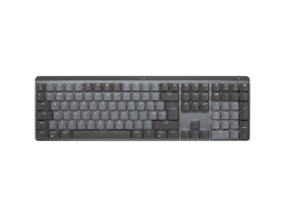 Клавиатура LOGITECH MX Mechanical Wireless Illuminated Performance Keyboard - GRAPHITE - US INT'L - 2.4GHZ/BT - EMEA - TACTILE