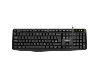 Клавиатура CANYON CNE-CKEY01-BG USB