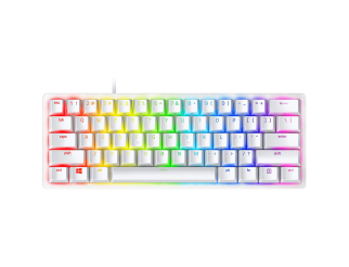 Геймърска клавиатура Razer Huntsman Mini - Mercury 60% Optical 