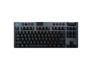 Безжична геймърска механична клавиатура Logitech, G915 TKL Black Lightsync RGB, GL Linear суичове