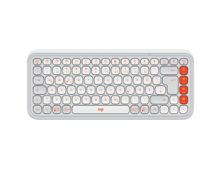 Клавиатура Logitech Pop Icon Keys - White - US INT'L - BT - N/A - INTNL-973