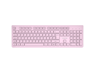 Клавиатура CANYON keyboard HKB-W01 UK/US AAA Wireless Pink