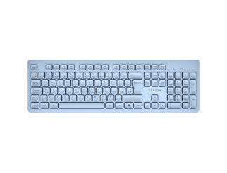 Клавиатура CANYON keyboard HKB-W01 UK/US AAA Wireless Blue