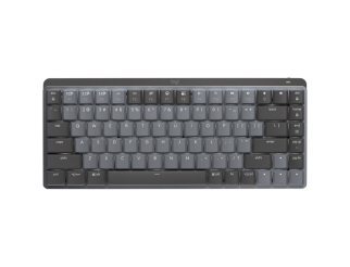 Клавиатура LOGITECH MX Mechanical Mini Minimalist Wireless Illuminated Keyboard - GRAPHITE - US INT'L - 2.4GHZ/BT - EMEA - TACTILE