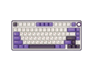 Геймърска клавиатура ROYAL KLUDGE R75 Blackberry Mousse Gaming Keyboard K silver switch