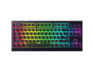 Геймърска клавиатура RAZER BlackWidow V4 Tenkeyless HyperSpeed - US Layout - Gaming Keyboard