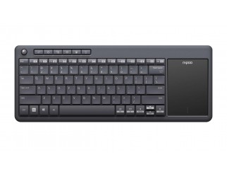 Безжична клавиатура Rapoo K2600, 2.4 GHz, Multimedia, Черен