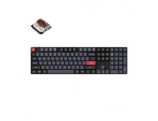 Геймърска механична клавиатура Keychron K5 Pro QMK/VIA Full-Size Low-Profile Gateron(Hot Swappable) Brown Switches RGB Backlight