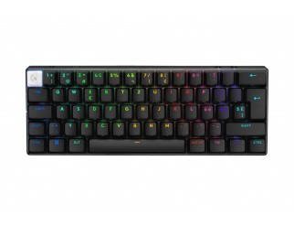 Геймърска клавиатура Logitech Pro X 60 Tactile black, KEYCONTROL, LIGHTSYNC, RGB, Черна