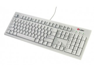 Labtec White Keyboard Plus, UK