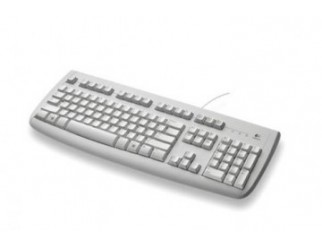 Клавиатура LOGITECH Deluxe 250 USB White US