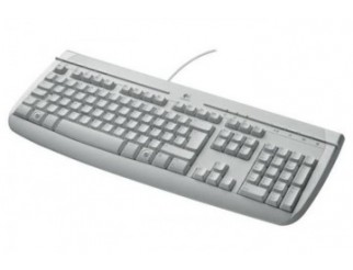 Клавиатура LOGITECH WHITE INTERNET 350 руски език