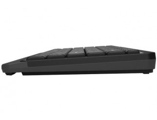 Мини клавиатура A4tech FK11, Жична, USB, hot keys 12, кабел 1,5 m, Черена