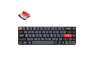 Геймърска Механична клавиатура Keychron K7 Pro QMK/VIA 65% Hot-Swappable Low Profile Gateron Red Switch RGB Backlight