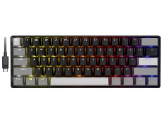 Геймърскa механична клавиатура Corsair Clipper Mini 60 Hall Effect - Hyperdrive Magnetic Switch