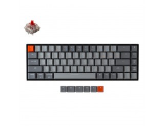 Геймърска Механична клавиатура Keychron K6 Hot-Swappable 65% Gateron Red Switch White LED Gateron Red Switch ABS