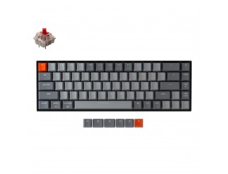 Геймърска Механична клавиатура Keychron K6 Hot-Swappable 65% Gateron Red Switch White LED Gateron Red Switch ABS