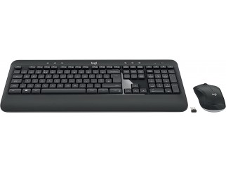 Kомплект клавиатура с мишка Logitech MK540, Безжичен, 2.4 GHz, Черен