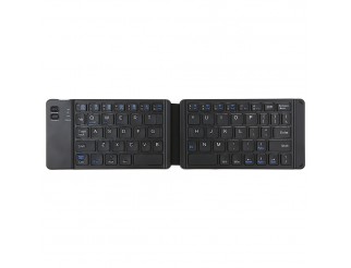 Клавиатура No brand K018, Сгъваема, Bluetooth, Черен 