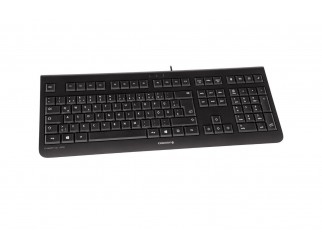 Стандартна клавиатура CHERRY KC 1000 Черен Жично USB