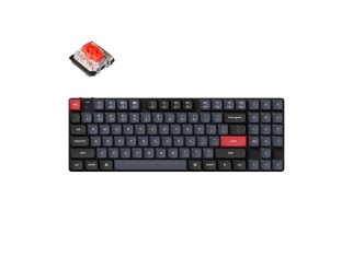 Геймърска Механична клавиатура Keychron K13 Pro TKL Low Profile Gatheron Red Switch - RGB Backlight, Aluminium Frame