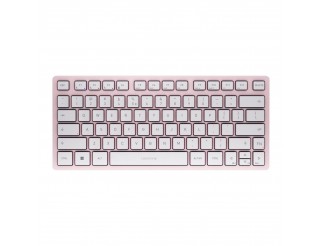 Безжична клавиатура CHERRY KW 7100 MINI BT, Bluetooth, Розова