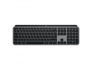 Клавиатура LOGITECH MX Keys for Mac Advanced Wireless Illuminated Keyboard - SPACE GREY - US INTL - 2.4GHZ/BT - N/A - EMEA