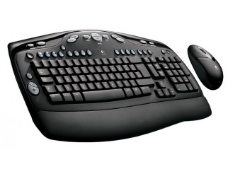 Клавиатура LOGITECH CORDLESS DESKTOP LX300 Russian