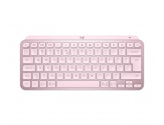 Безжична клавиатура Logitech MX Keys Mini, Bluetooth, USB-C, Розова