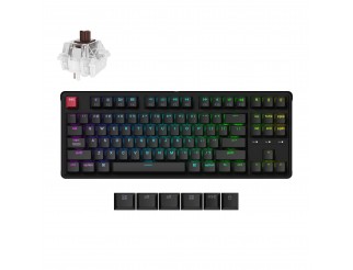 Геймърска Механична клавиатура Keychron C3 Pro 8K QMK - Super Brown Switch, Hot-Swappable, RGB
