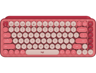 Геймърска Механична Клавиатура Logitech POP Keys Heartbreaker, TKL, Bluetooth 5.1