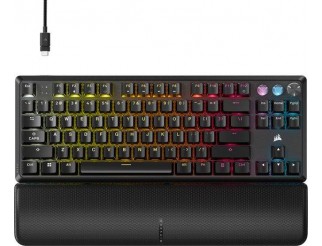 Геймърскa механична клавиатура Corsair K70 PRO TKL RGB, MGX Hyperdrive магнитни суитчове