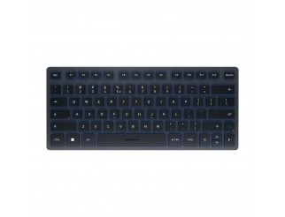 Безжична клавиатура CHERRY KW 7100 MINI BT, Bluetooth, Черна
