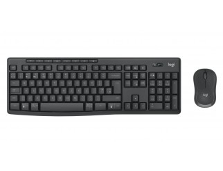 Kомплект безжични клавиатура с мишка Logitech MK370, Bluetooth, Черен
