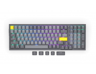 Геймърскa безжична механична клавиатура ENDORFY Celeris 1800 - Endorfy Yellow Switch - Full Size